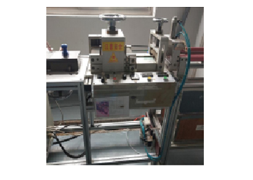 Conductive foam forming machine