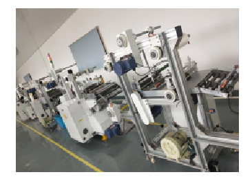 Die cutting 320 production line